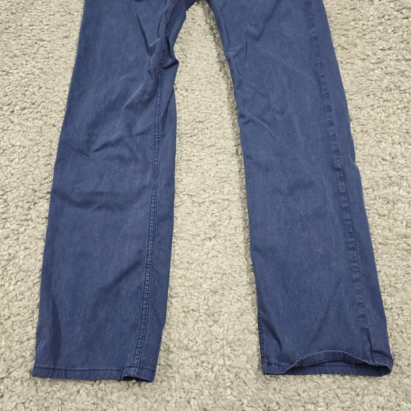 Peter Millar Mens Wayfare Pants Blue 30 (Fits 26x28) Straight Tencel Stretch - Picture 2 of 12